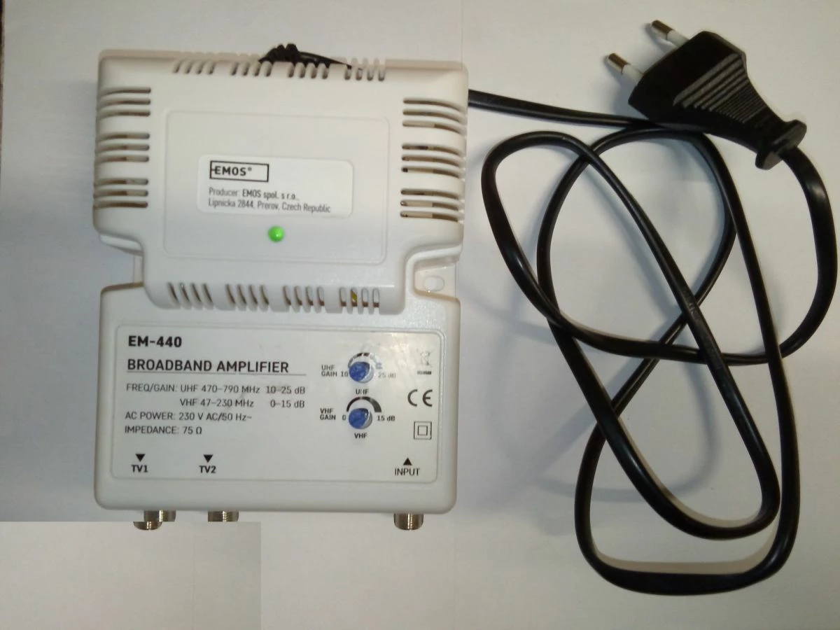 Vendora ΕΝΙΣΧΥΤΗΣ ΓΡΑΜΜΗΣ EMOS 3 Vendora ΕΝΙΣΧΥΤΗΣ ΓΡΑΜΜΗΣ EMOS