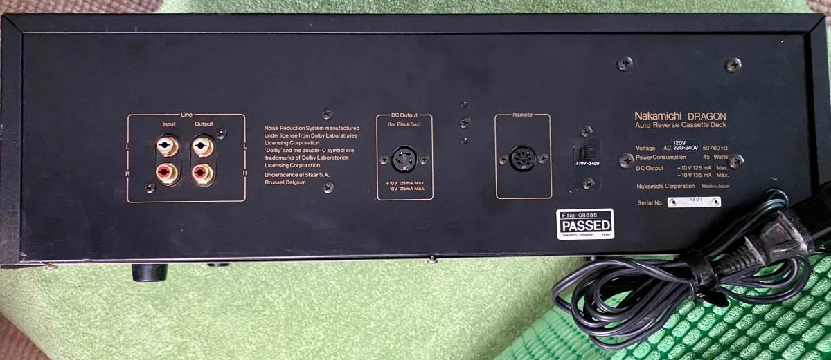 Vendora Nakamichi Dragon Κασετόφωνο 7 Vendora Nakamichi Dragon Κασετόφωνο - Image 5