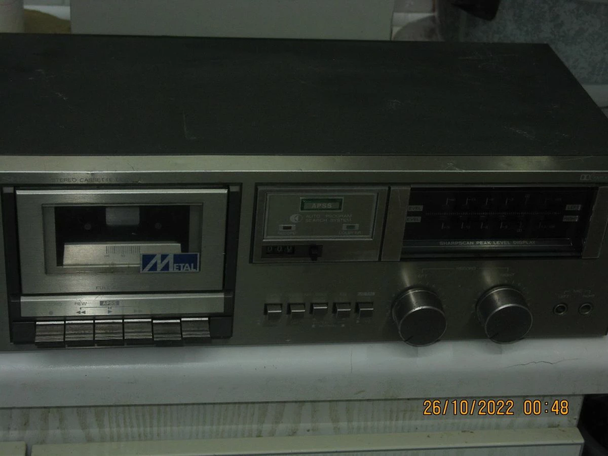 Vendora STEREO CASSETTE DECK SHARP 3 Vendora STEREO CASSETTE DECK SHARP