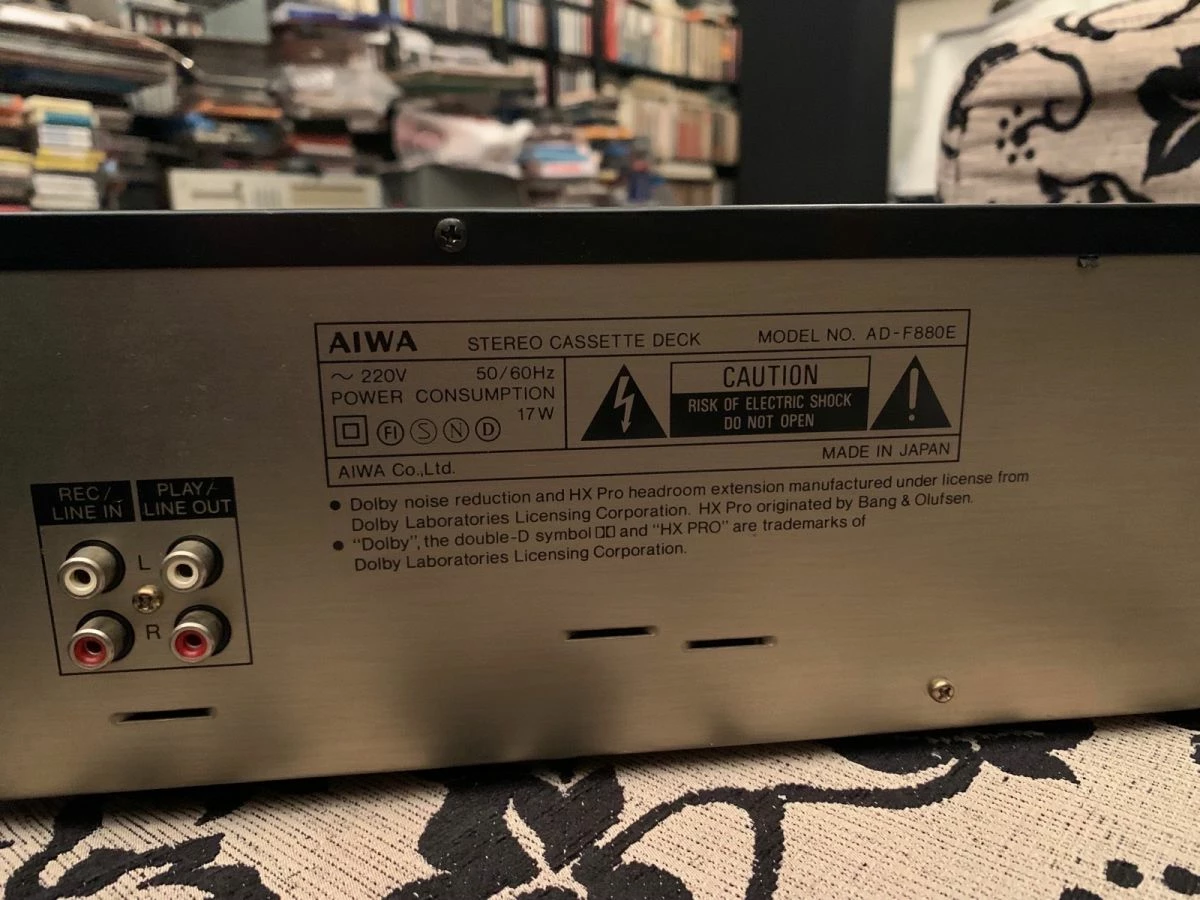 Vendora Πωλείται το τρικεφαλο Κασσετοφωνο Aiwa Ad-f880e 9 Vendora Πωλείται το τρικεφαλο Κασσετοφωνο Aiwa Ad-f880e - Image 7