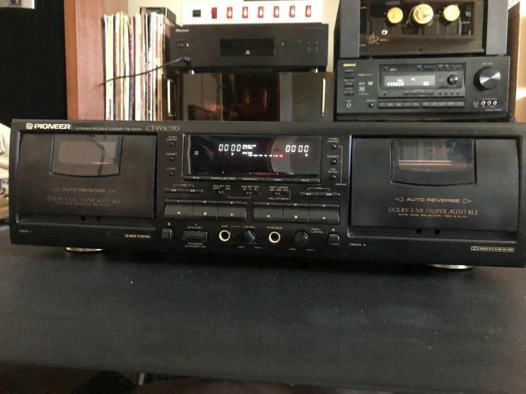 Vendora ΚΑΣΕΤΟΦΩΝΟ PIONEER CT - W 803 RS 3 Vendora ΚΑΣΕΤΟΦΩΝΟ PIONEER CT - W 803 RS