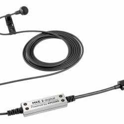Vendora Sennheiser Πυκνωτικό Μικρόφωνο MKE 2 Digital Πέτου