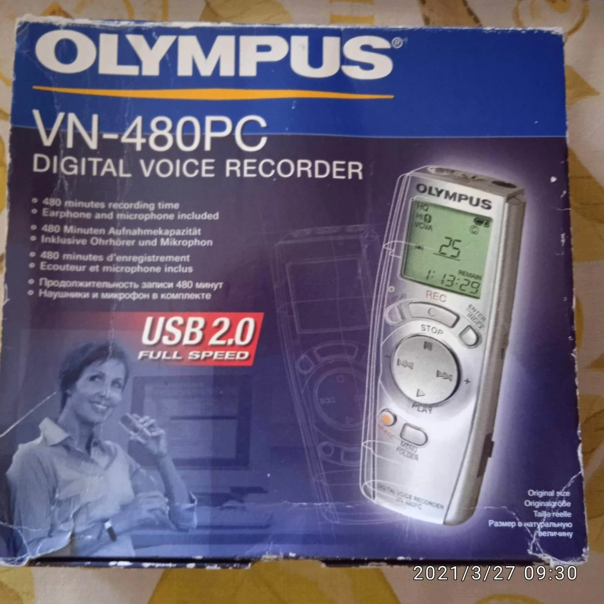 Vendora Olympus VN-480 PC Δημοσιογραφικό κασετοφωνάκι. Τιμή 59 ευρώ. 3 Vendora Olympus VN-480 PC Δημοσιογραφικό κασετοφωνάκι. Τιμή 59 ευρώ.