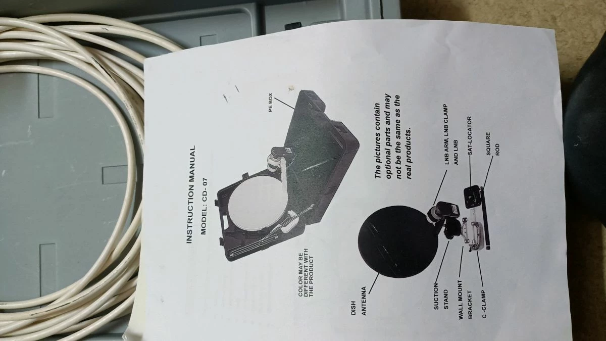 Vendora δορυφορικό Κιτ εύρεσης και λήψης δορυφορου 4 Vendora δορυφορικό Κιτ εύρεσης και λήψης δορυφορου - Image 2