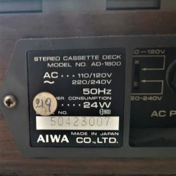 Vendora Kασετόφωνο Deck AIWA AD1800 -Vendora shop 2ee5eba7b3c406914b8684c3a1d2585b634ca1c6 xl