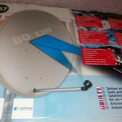 Vendora Δορυφορικό πιάτο 80cm