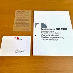Vendora NAKAMICHI NR-200 Dolby B/C -Vendora shop 4865b4f4e69c1db35683958bf1239783dd892e83 xl