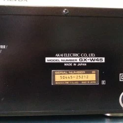 Vendora AKAI GX-W45 ( 1992 ) η ναυαρχίδα της Akai στα διπλά κασετόφωνα ( ΔΙΑΒΑΣΤΕ ΤΗΝ ΠΕΡΙΓΡΑΦΗ ) -Vendora shop 5032c72cfcfa71eaa641cfd0b2a539f2b4a10a1c xl