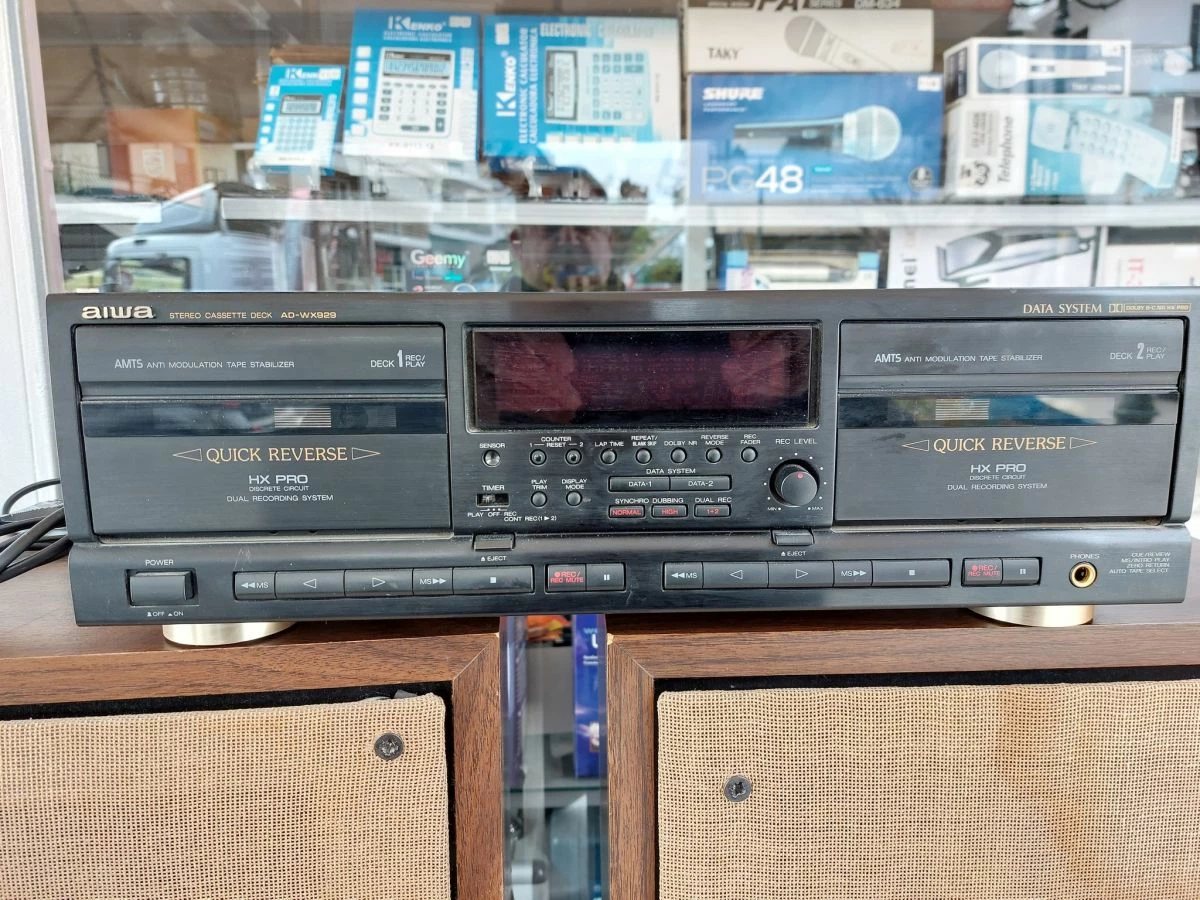 Vendora AIWA AD-WX929 ΚΑΣΕΤΟΦΩΝΟ ΔΙΠΛΗΣ ΕΓΡΑΦΗΣ 150 ΕΥΡΩ 3 Vendora AIWA AD-WX929 ΚΑΣΕΤΟΦΩΝΟ ΔΙΠΛΗΣ ΕΓΡΑΦΗΣ 150 ΕΥΡΩ