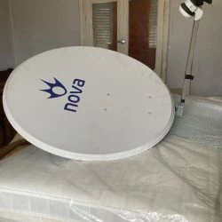 Vendora δορυφορικο πιατο Nova 80 Cm και αποκωδικοποιητής