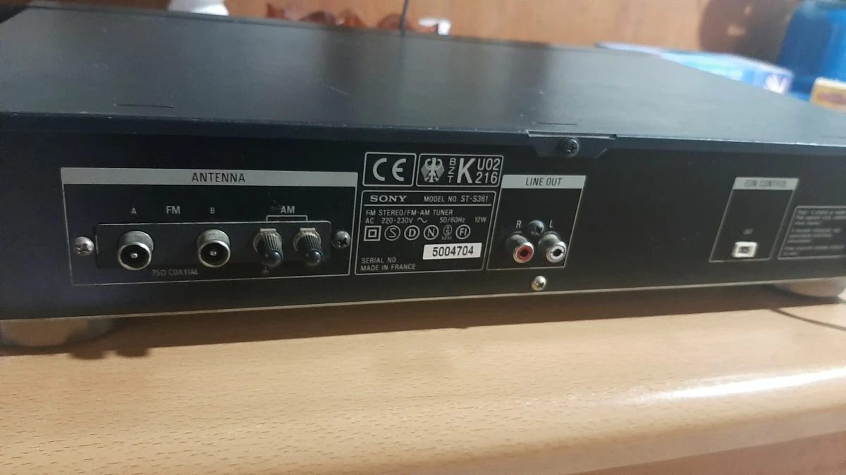Vendora Radio Tuner Sony ST-S361 5 Vendora Radio Tuner Sony ST-S361 - Image 3