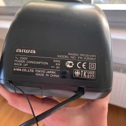 Vendora Aiwa Radio Alarm ραδιόφωνο και ξυπνητήρι λειτουργεί, άψογη κατάσταση -Vendora shop 64f2c8dd931b74a6823a259f2a11132025b134d8 xl