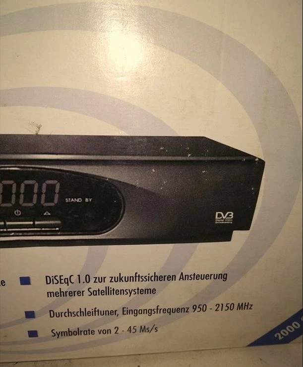 Vendora Δορυφορικός δέκτης SCHWAIGER SSR 2000 καινούργιος στο κουτί του 6 Vendora Δορυφορικός δέκτης SCHWAIGER SSR 2000 καινούργιος στο κουτί του - Image 4