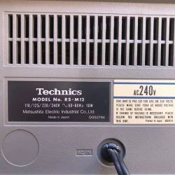 Vendora TECHNICS RS-M12 STEREO CASSETTE DECK - Silver/Grey μαζι με Original Operating Instructions !!! 1984 / Retro / Vintage -Vendora shop 759c19694e456ec5f0bd755b79d7b743b812b9da xl