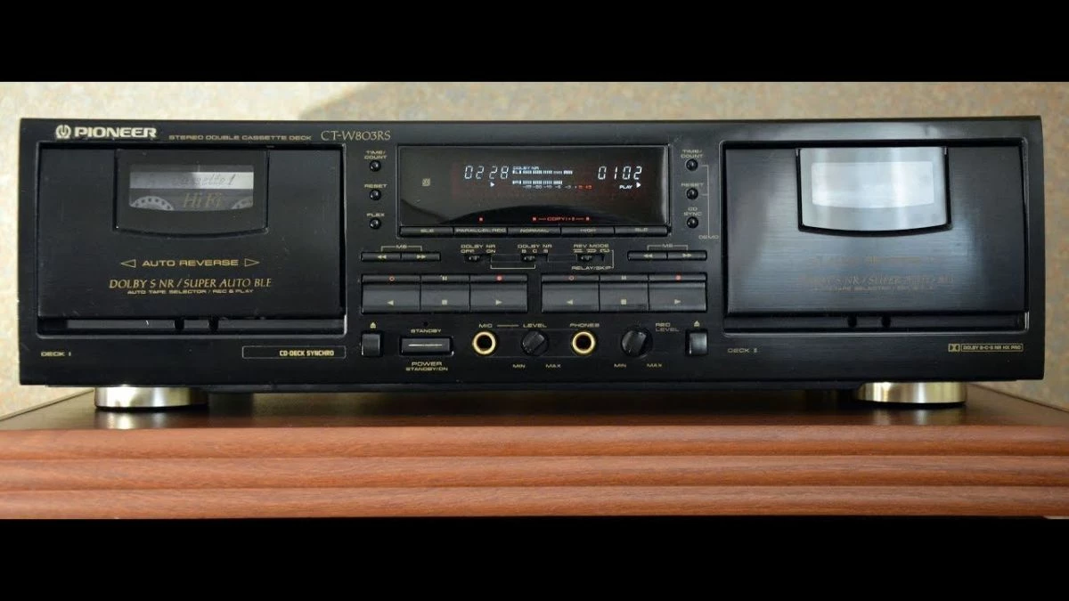 Vendora ΚΑΣΕΤΟΦΩΝΟ PIONEER CT - W 803 RS 13 Vendora ΚΑΣΕΤΟΦΩΝΟ PIONEER CT - W 803 RS - Image 11