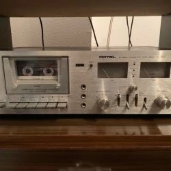 Vendora Rotel Stereo Casette Tape Deck RD25F