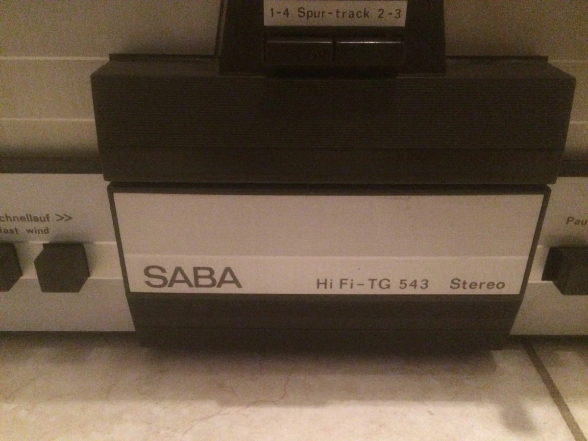 Vendora Πωλείται το Μπομπινοφωνο Saba TG 543S 4 TRACK STEREO 5 Vendora Πωλείται το Μπομπινοφωνο Saba TG 543S 4 TRACK STEREO - Image 3