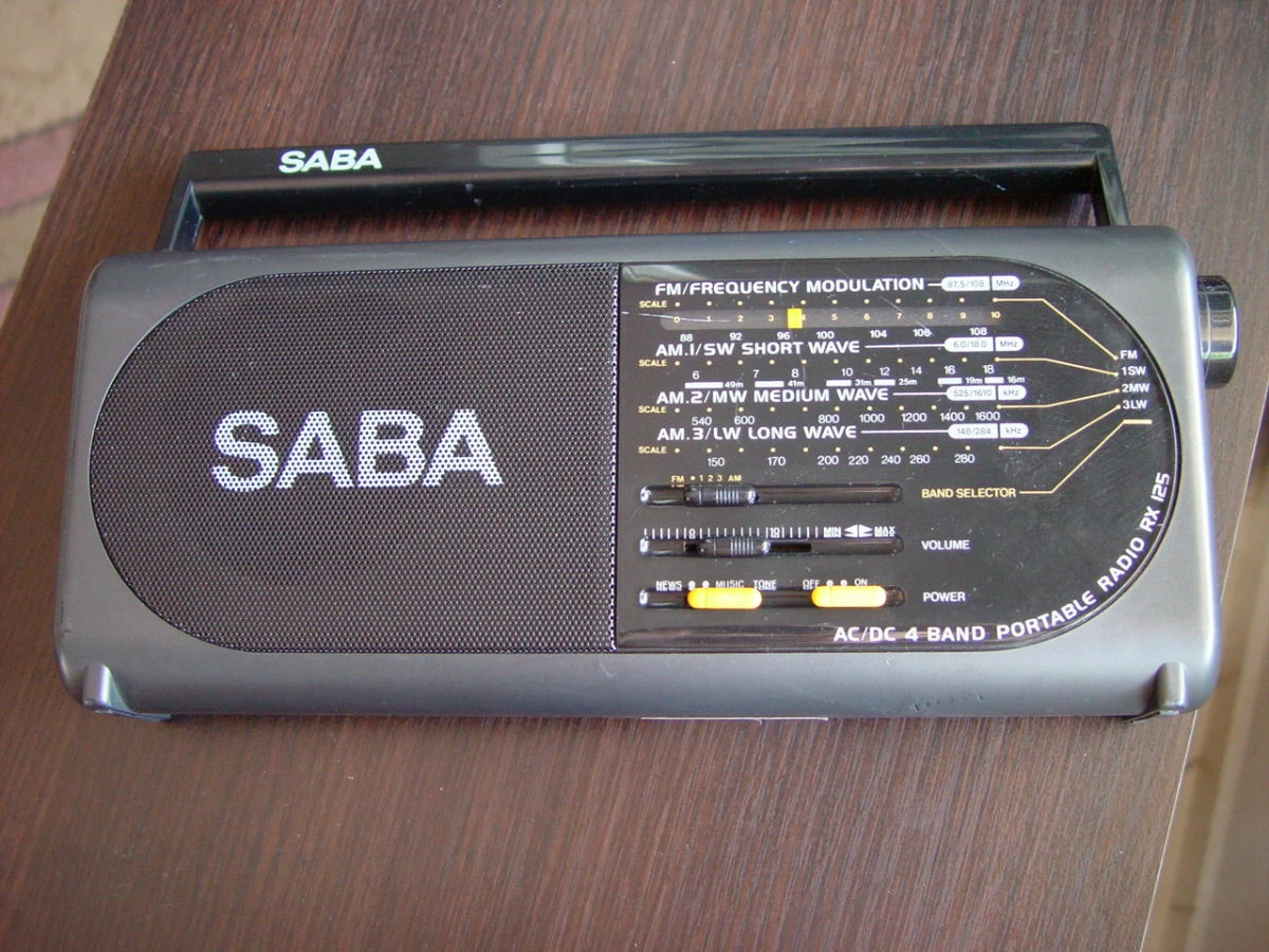 Vendora Ραδιο SABA RX-125 FM. MW. SW. 8 Vendora Ραδιο SABA RX-125 FM. MW. SW. - Image 6