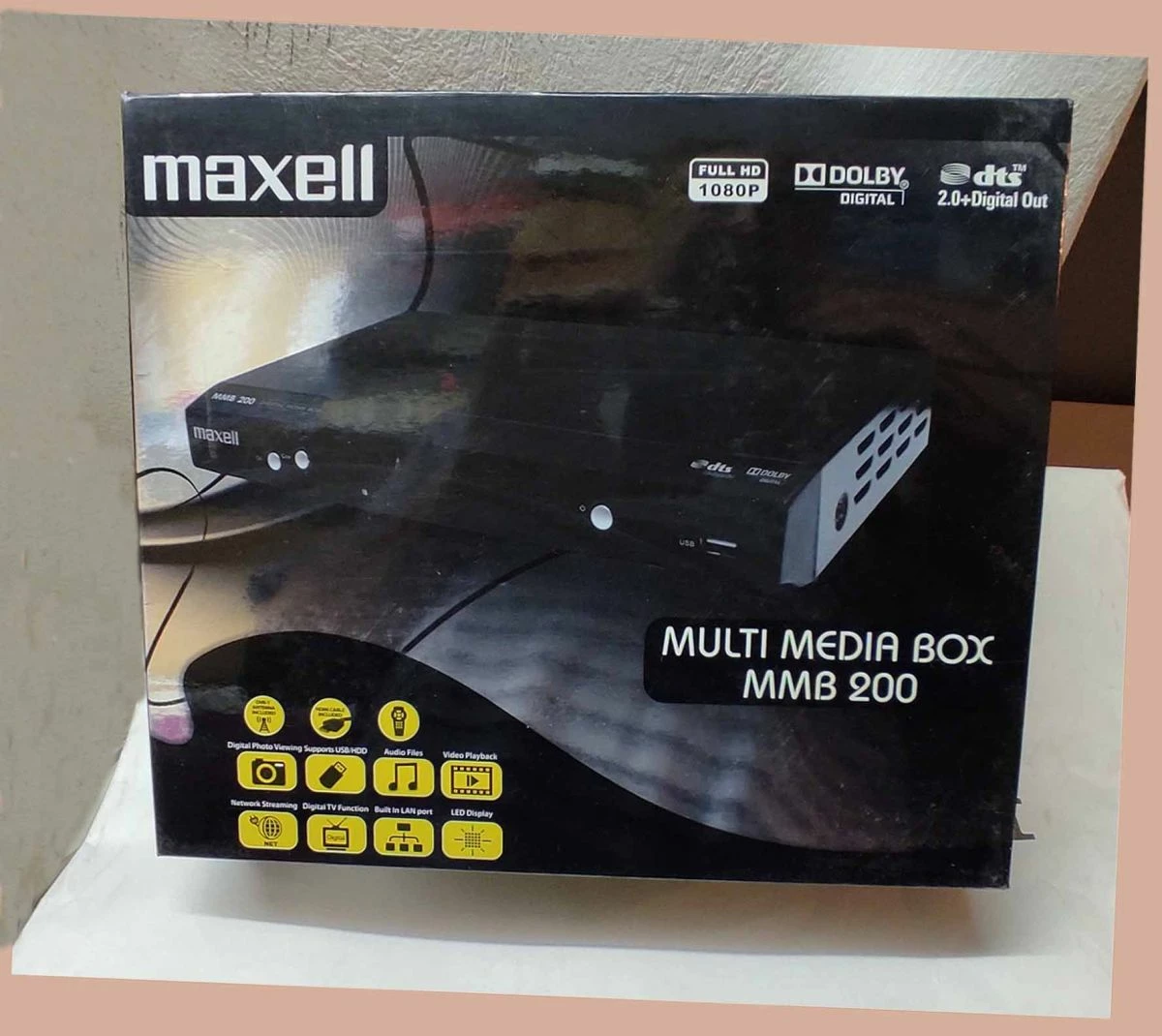 Vendora Maxell Multimedia TV Box MMB200 3 Vendora Maxell Multimedia TV Box MMB200