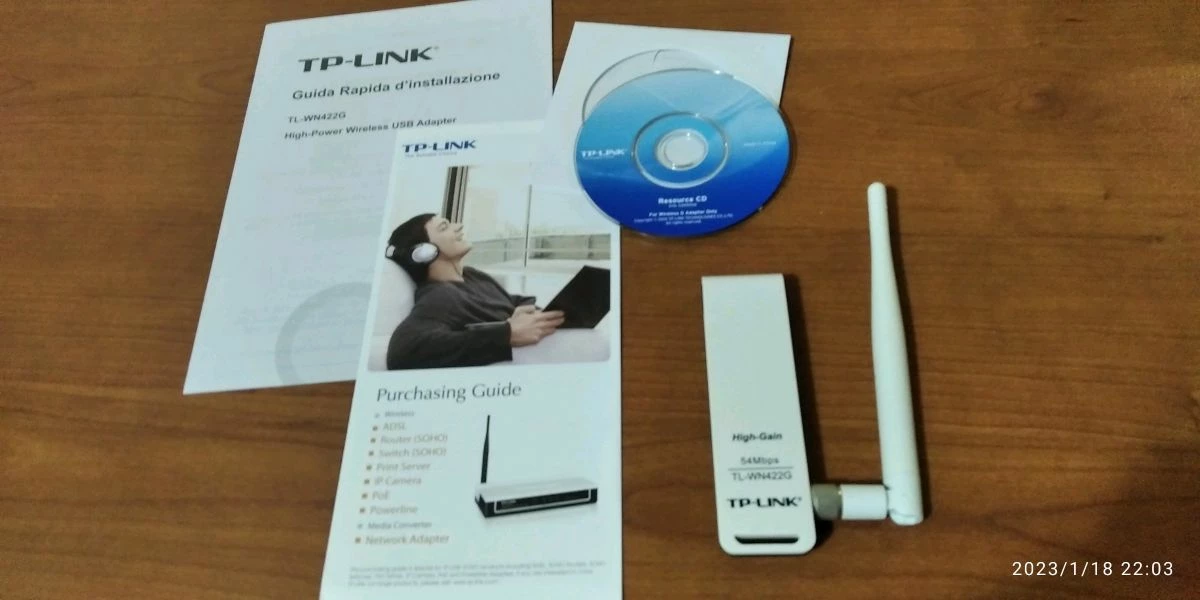 Vendora TP-LINK. (κεραία Wi-Fi) . TL-WN422G 11 Vendora TP-LINK. (κεραία Wi-Fi) . TL-WN422G - Image 9