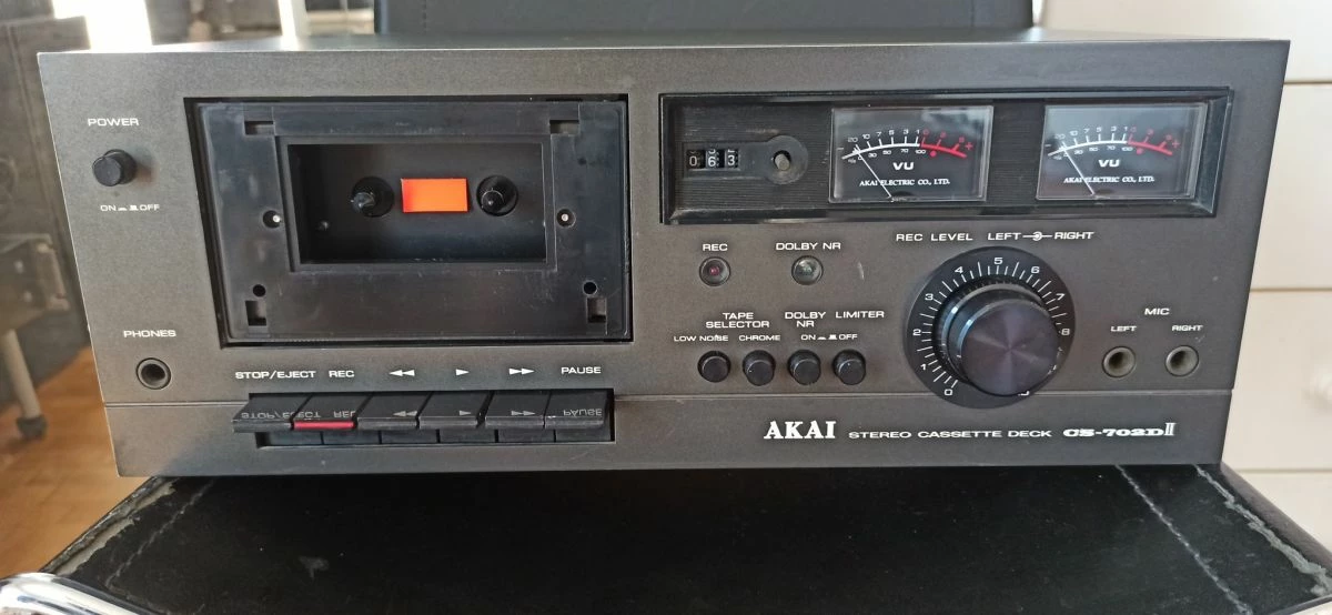 Vendora Στερεοφωνικό κασετόφωνο AKAI CS702DII 3 Vendora Στερεοφωνικό κασετόφωνο AKAI CS702DII