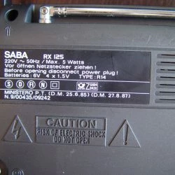 Vendora Ραδιο SABA RX-125 FM. MW. SW. 12 Vendora Ραδιο SABA RX-125 FM. MW. SW. -Vendora shop a3869ff4076e482e60fecb49c2d1e16358c40ad3 xl