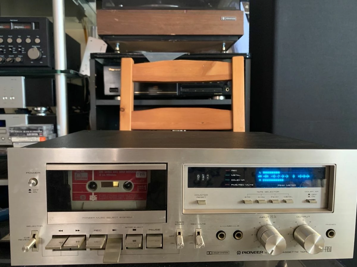 Vendora Πωλείται το Κασσετοφωνο Pioneer Ct-f650 μπλε σειρα 4 Vendora Πωλείται το Κασσετοφωνο Pioneer Ct-f650 μπλε σειρα - Image 2