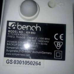 Vendora KITCHEN RADIO BENCH -Vendora shop a7d9be84fd36851be5902c41edf8daf425c96b44 xl