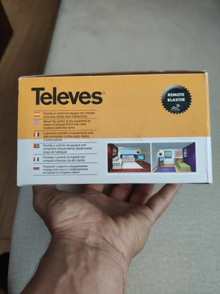 Vendora Σετ πομπός - δέκτης 723702 TELEVES Digidom I.r. 8ch. 4 Vendora Σετ πομπός - δέκτης 723702 TELEVES Digidom I.r. 8ch. - Image 2