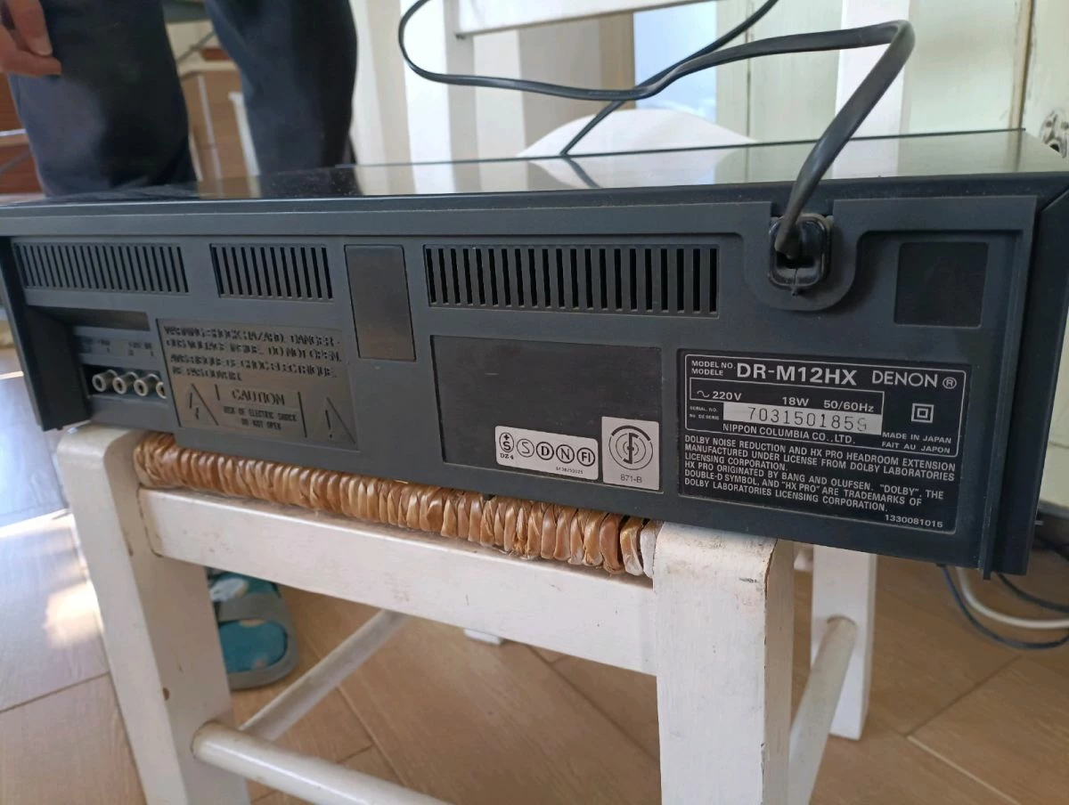 Vendora Denon M12HX κασσετοφωνο Japan 4 Vendora Denon M12HX κασσετοφωνο Japan - Image 2