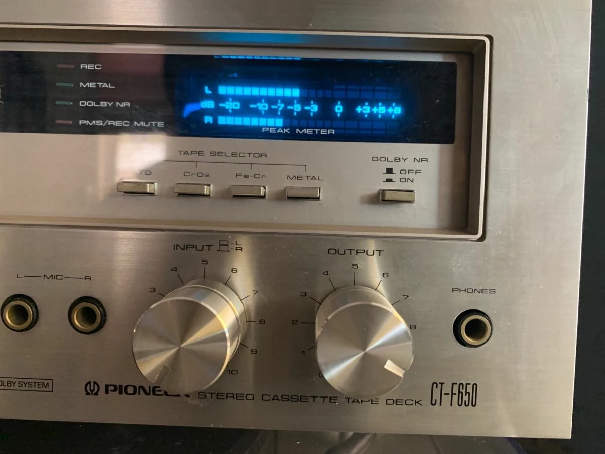 Vendora Πωλείται το Κασσετοφωνο Pioneer Ct-f650 μπλε σειρα 5 Vendora Πωλείται το Κασσετοφωνο Pioneer Ct-f650 μπλε σειρα - Image 3