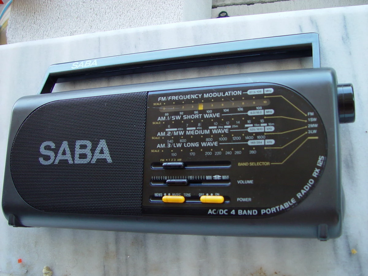 Vendora Ραδιο SABA RX-125 FM. MW. SW. 3 Vendora Ραδιο SABA RX-125 FM. MW. SW.