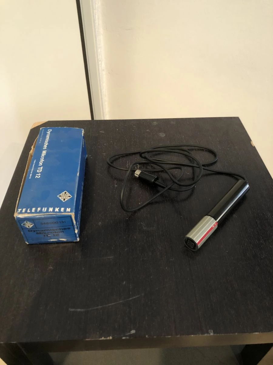 Vendora ΜΙΚΡΟΦΩΝΟ TELEFUNKEN TD12 MIC VINTAGE 5 Vendora ΜΙΚΡΟΦΩΝΟ TELEFUNKEN TD12 MIC VINTAGE - Image 3