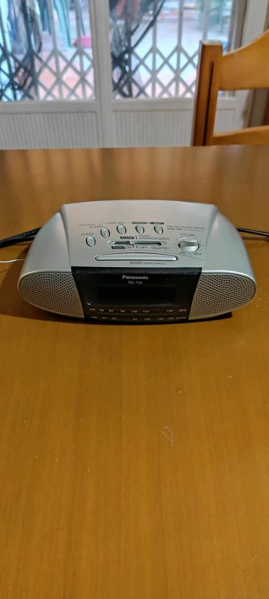 Vendora Ραδιόφωνο ξυπνητήρι Vintage Panasonic Τέλειο σε όλα 3 Vendora Ραδιόφωνο ξυπνητήρι Vintage Panasonic Τέλειο σε όλα