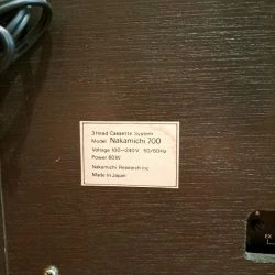 Vendora Κασετόφωνο Nakamichi 700 Tri-Tracer, 3 Head 22 Vendora Κασετόφωνο Nakamichi 700 Tri-Tracer, 3 Head -Vendora shop dafef3ee0dbe167266dc8b6d0c15416df04ef493 xl