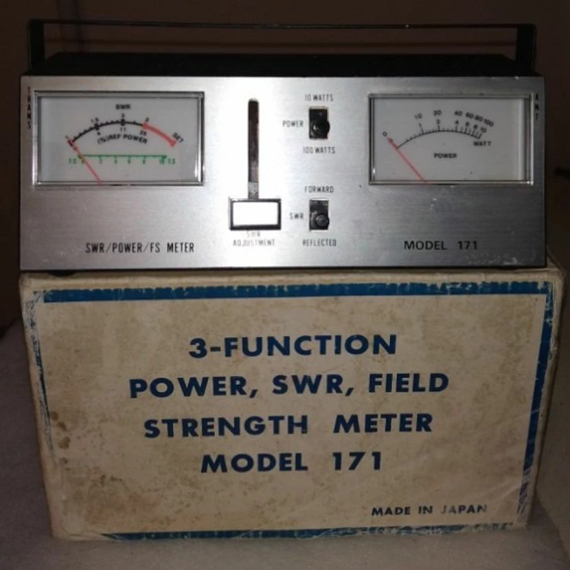 Vendora Γέφυρα στασίμων βάτ CB 26-30 MHZ Vintage MOD 171 (Japan) 3 Vendora Γέφυρα στασίμων βάτ CB 26-30 MHZ Vintage MOD 171 (Japan)