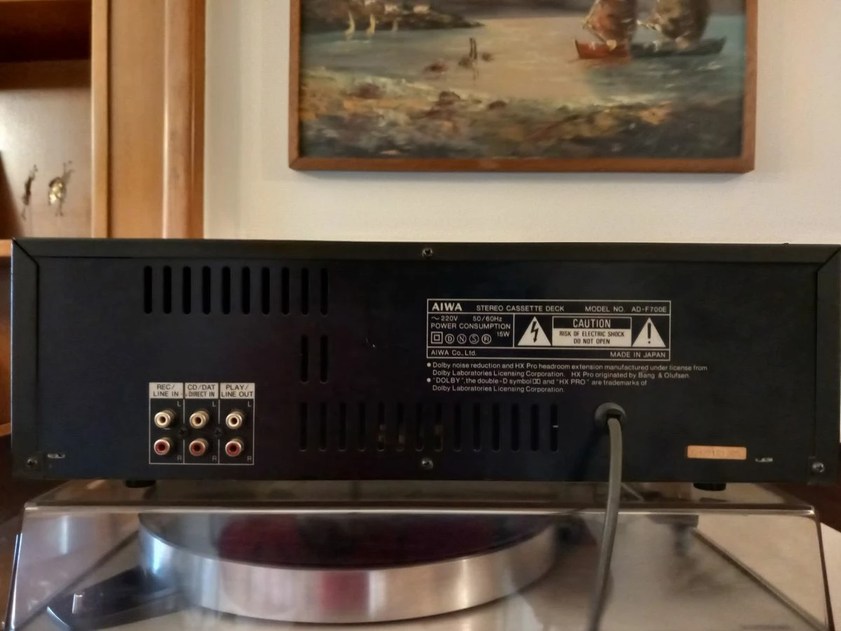 Vendora Κασετόφωνο AIWA AD-F 700 μόλις αφίχθει απο Servise .Ελεγμένο απολύτως 6 Vendora Κασετόφωνο AIWA AD-F 700 μόλις αφίχθει απο Servise .Ελεγμένο απολύτως - Image 4