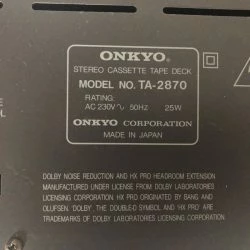 Vendora ΚΑΣΕΤΟΦΩΝΟ ONKYO INTEGRA TA - 2870 -Vendora shop e60c4af66da27f9e4b5dd18c3e15a73198ad33be xl