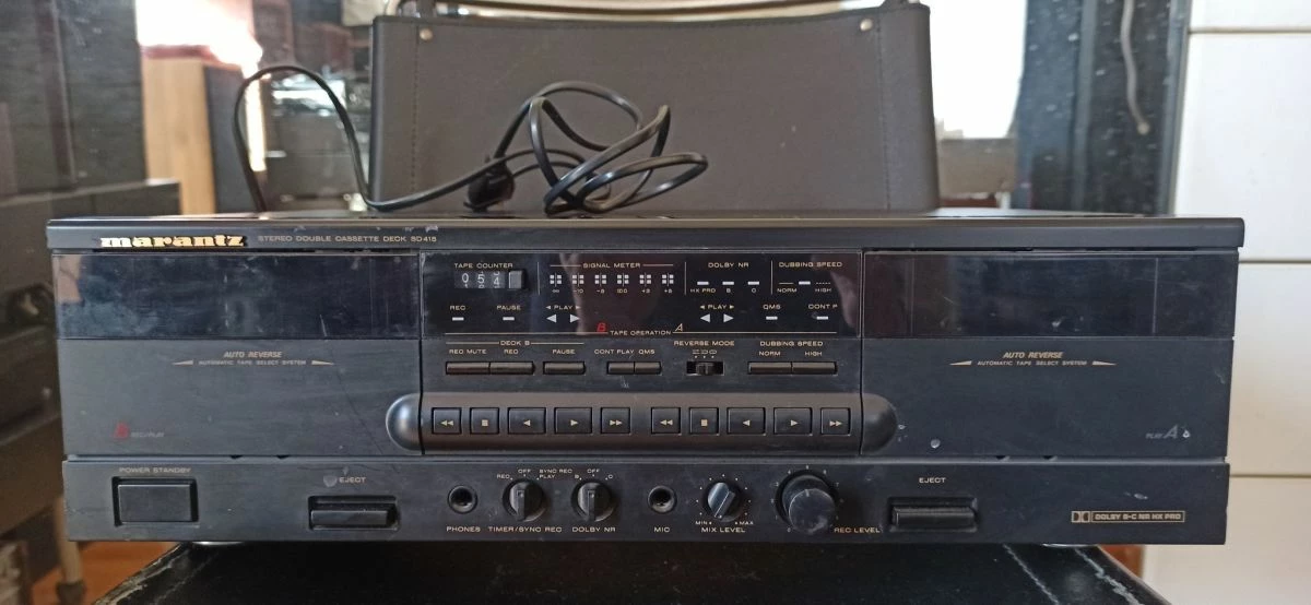 Vendora Διπλό στερεοφωνικό κασετόφωνο MARANTZ SD415 3 Vendora Διπλό στερεοφωνικό κασετόφωνο MARANTZ SD415