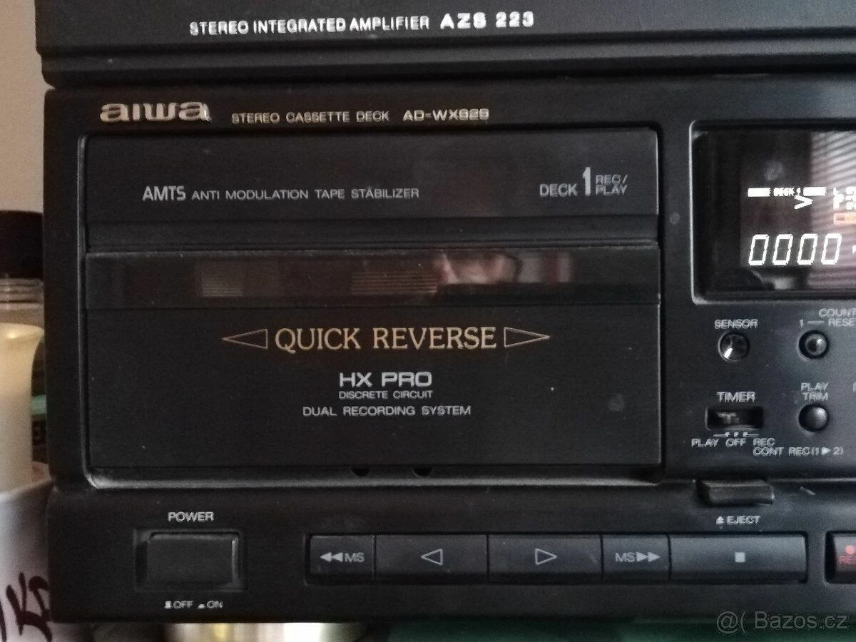 Vendora ΚΑΣΕΤΟΦΩΝΟ AIWA AD - WX 929 5 Vendora ΚΑΣΕΤΟΦΩΝΟ AIWA AD - WX 929 - Image 3