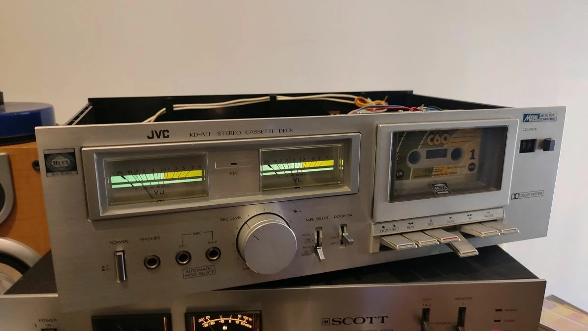Vendora JVC Stereo Cassette Desk KD-A11 7 Vendora JVC Stereo Cassette Desk KD-A11 - Image 5