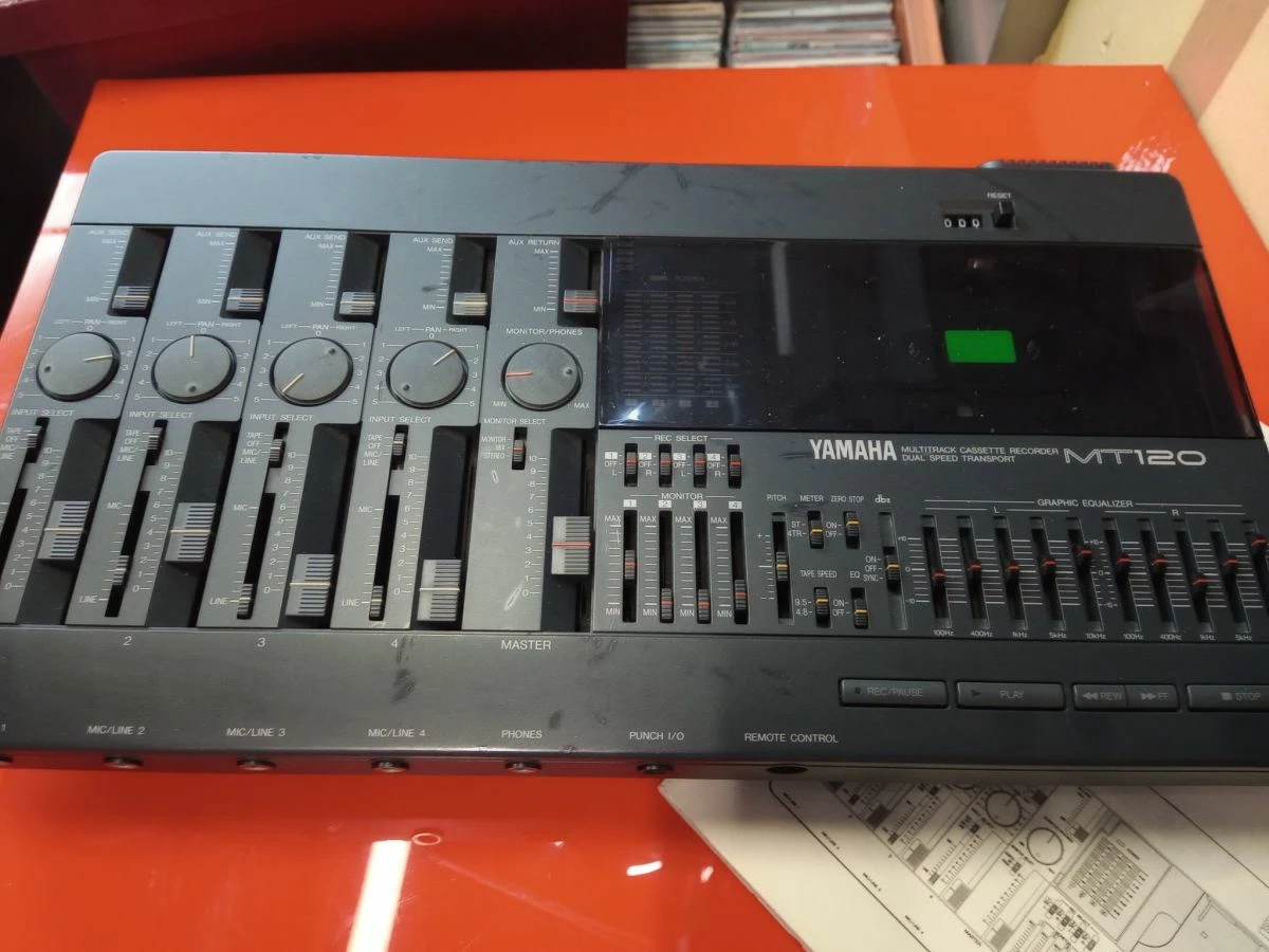 Vendora ΤΕΤΡΑΚΑΝΑΛΟ ΚΑΣΕΤΟΦΩΝΟ YAMAHA MT120 ΑΨΟΓΟ 3 Vendora ΤΕΤΡΑΚΑΝΑΛΟ ΚΑΣΕΤΟΦΩΝΟ YAMAHA MT120 ΑΨΟΓΟ